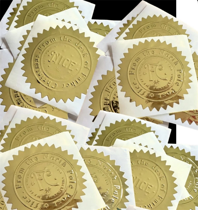สติกเกอร์ฉลากกระดาษพิมพ์ลายนูน - Personalised Candle Label บทวิจารณ์และราคา