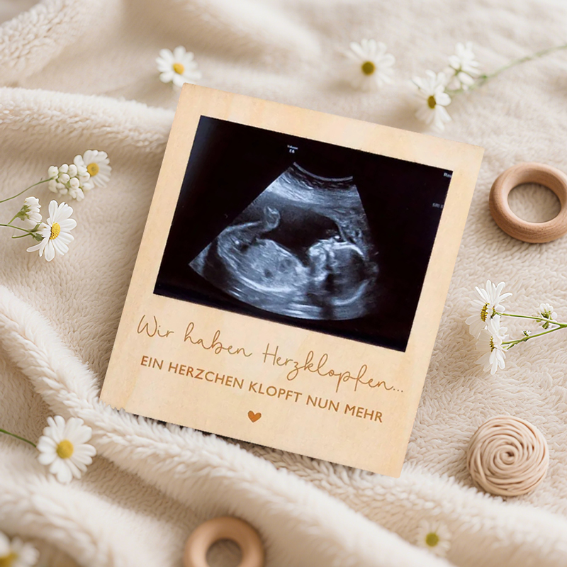 กรอบรูปไม้สำหรับประกาศตั้งครรภ - Engraved Wood Frame บทวิจารณ์และราคา