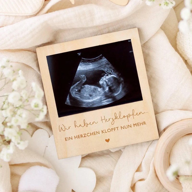 กรอบรูปไม้สำหรับประกาศตั้งครรภ - Engraved Wood Frame บทวิจารณ์และราคา
