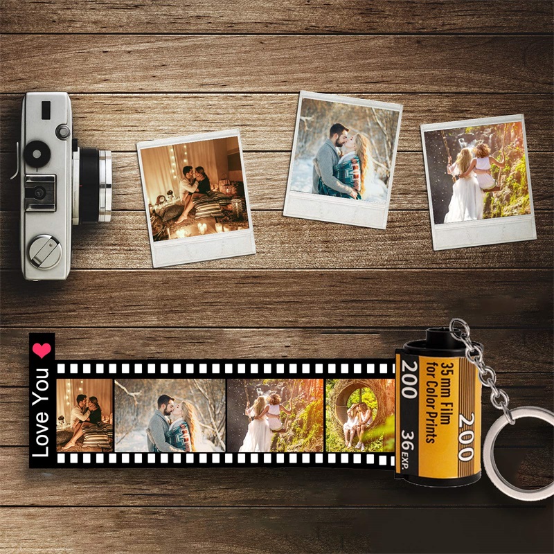 พวงกุญแจม้วนฟิล์มกล้องถ่ายรูปพ - Custom Photo Book บทวิจารณ์และราคา