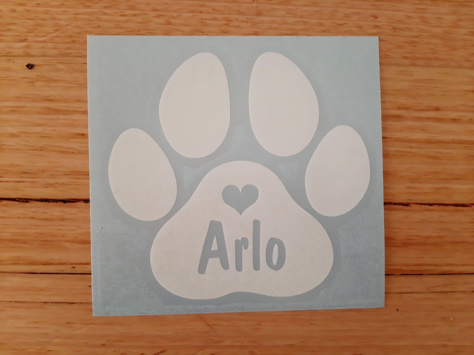 2 ชิ้น สติ๊กเกอร์ลายอุ้งเท้าพร - Pet Portrait Custom บทวิจารณ์และราคา
